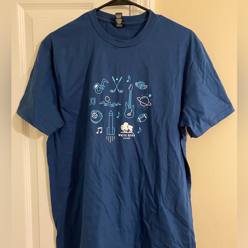 White Bison Coffee T-Shirt - Nashville/Huntsville - NWOT